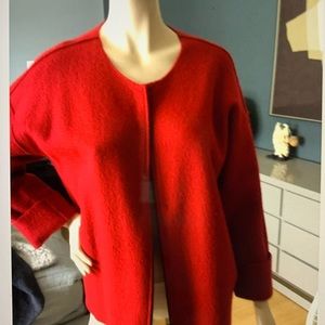 SP Eileen Fisher boiled wool w/zipper closure Women’s jacket